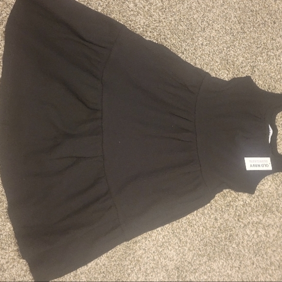 NWT Old Navy Kids Black Dress - Picture 1 of 1